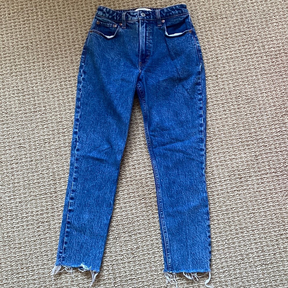 Abercrombie & Fitch The Skinny High Rise Curve Love
